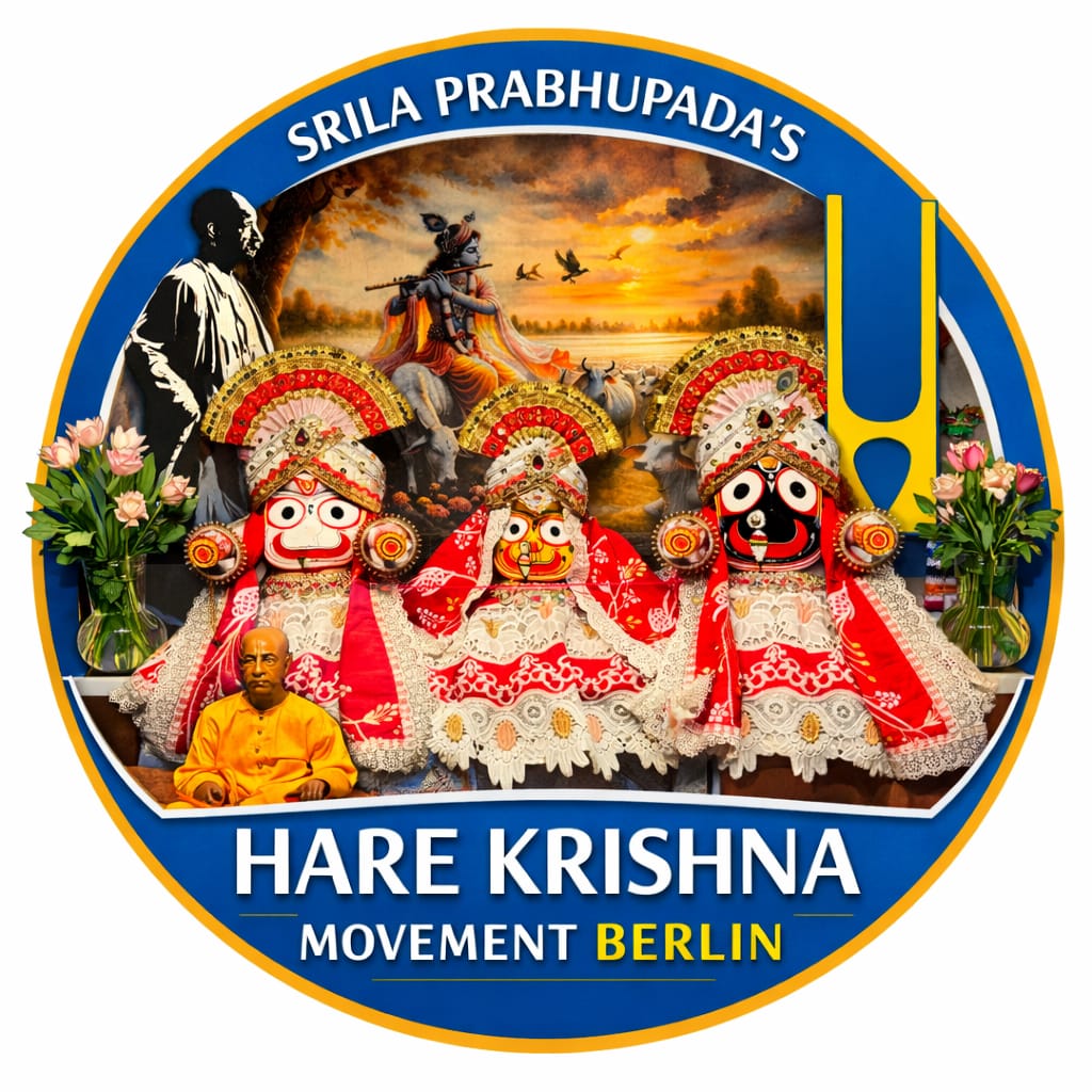 Hare Krishna Berlin Devotees — Lord Jagannath, Baladeva, Subhadra